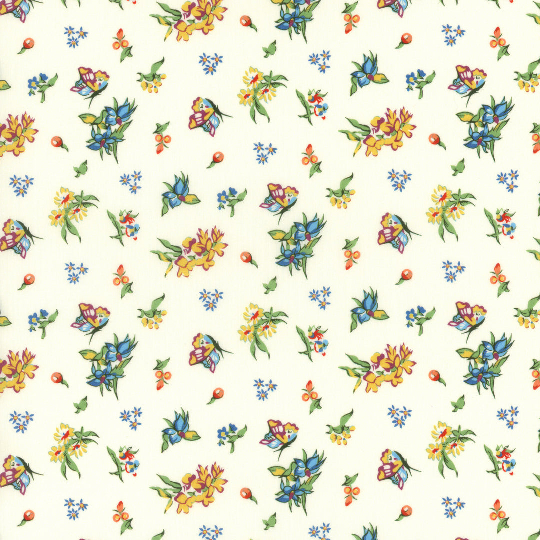 Lily Butterfly (A), 4 yards 30" REMNANT #3010