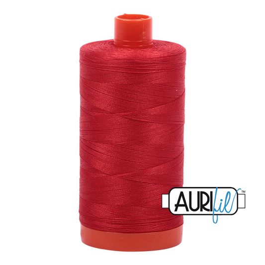 50wt Aurifil Paprika 100% Cotton Mako Thread #MK50-2270