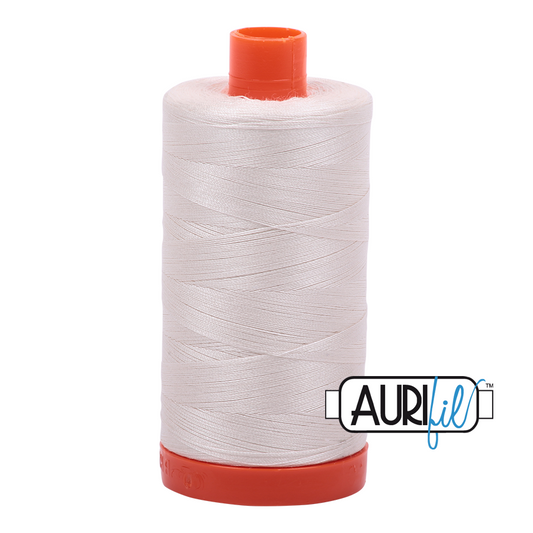 50wt Aurifil Muslin 100% Cotton Mako Thread #MK50-2311