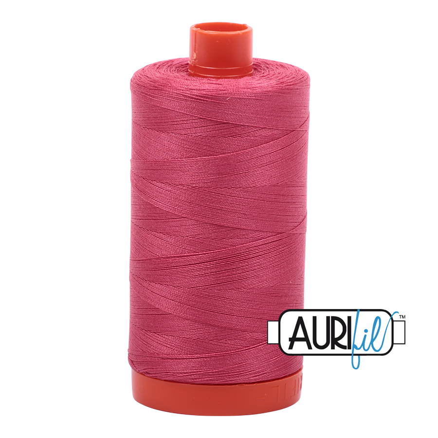 50wt Aurifil Peony 100% Cotton Mako Thread #MK50-2440