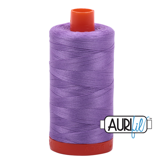 50wt Aurifil Violet 100% Cotton Mako Thread #MK50-2520