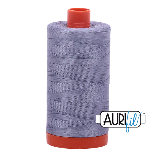 50wt Aurifil Grey Violet 100% Cotton Mako Thread #MK50-2524