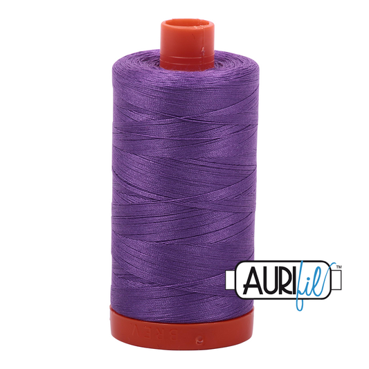 50wt Aurifil Medium Lavender 100% Cotton Mako Thread #MK50-2540