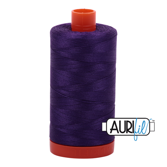 50wt Aurifil Medium Purple 100% Cotton Mako Thread #MK50-2545