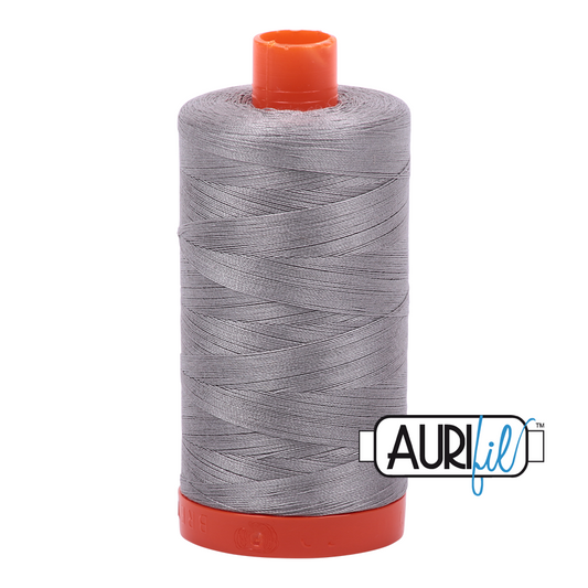 50wt Aurifil Stainless Steel 100% Cotton Mako Thread #MK50-2620