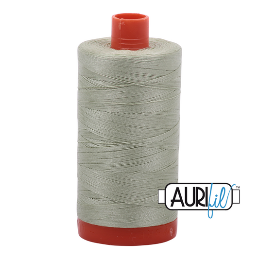 50wt Aurifil Spearmint 100% Cotton Mako Thread #MK50-2908