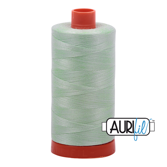 50wt Aurifil Cotton Thread 1,422 yds. - Platinum #2912