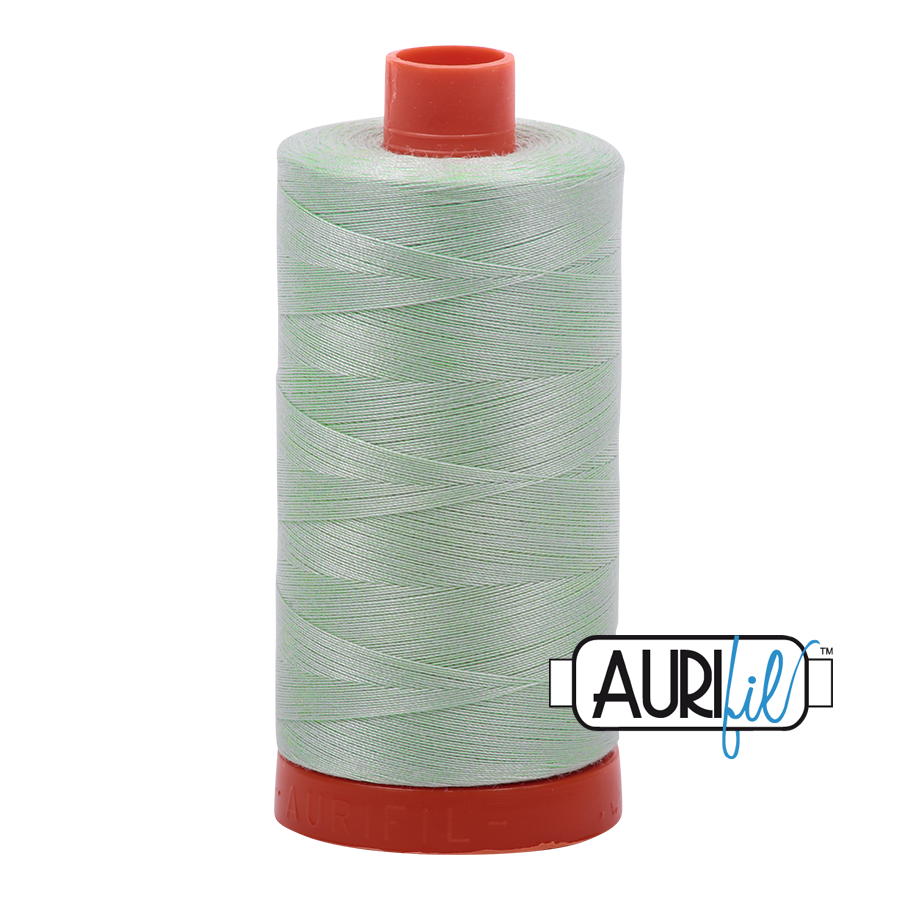 50wt Aurifil Cotton Thread 1,422 yds. - Platinum #2912