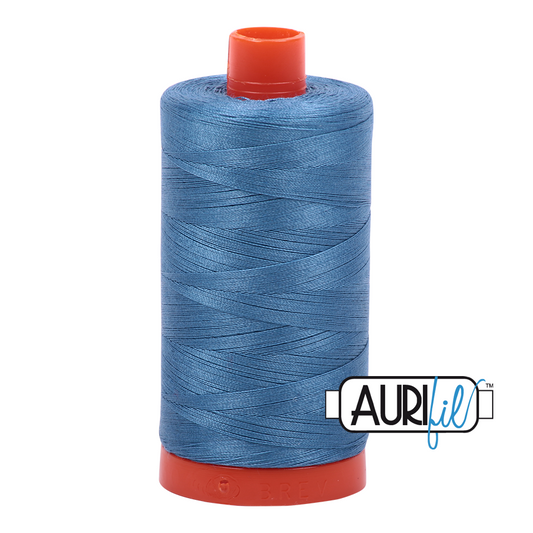 50wt Aurifil Wedgewood 100% Cotton Mako Thread #MK50-4140