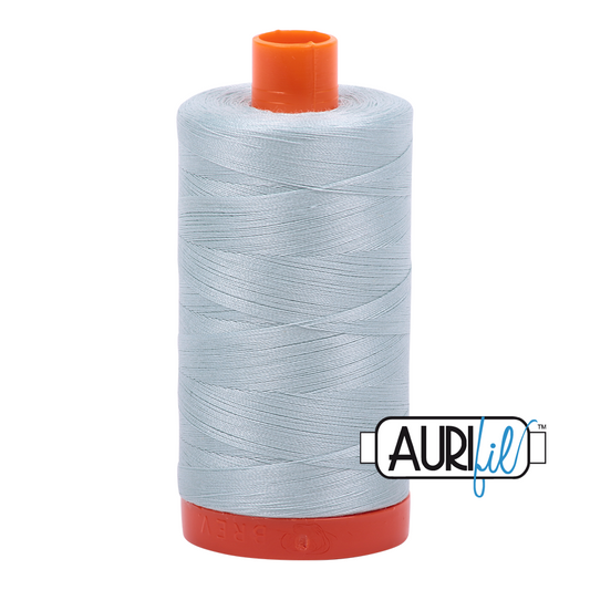50wt Aurifil Light Grey Blue 100% Cotton Mako Thread #MK50-5007