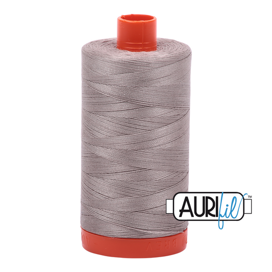 50wt Aurifil Steampunk 100% Cotton Mako Thread #MK50-6730