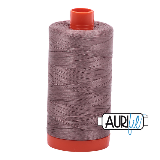 50wt Aurifil Tiramisu 100% Cotton Mako Thread #MK50-6731