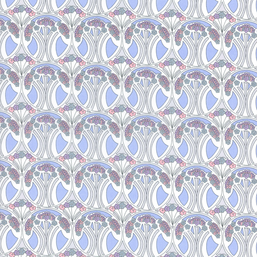 Mauverina Metallic (B), 5 yards 33" REMNANT #1230