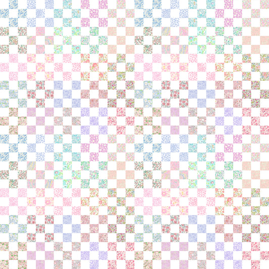 Pastel Nine-Patch Quilt Kit