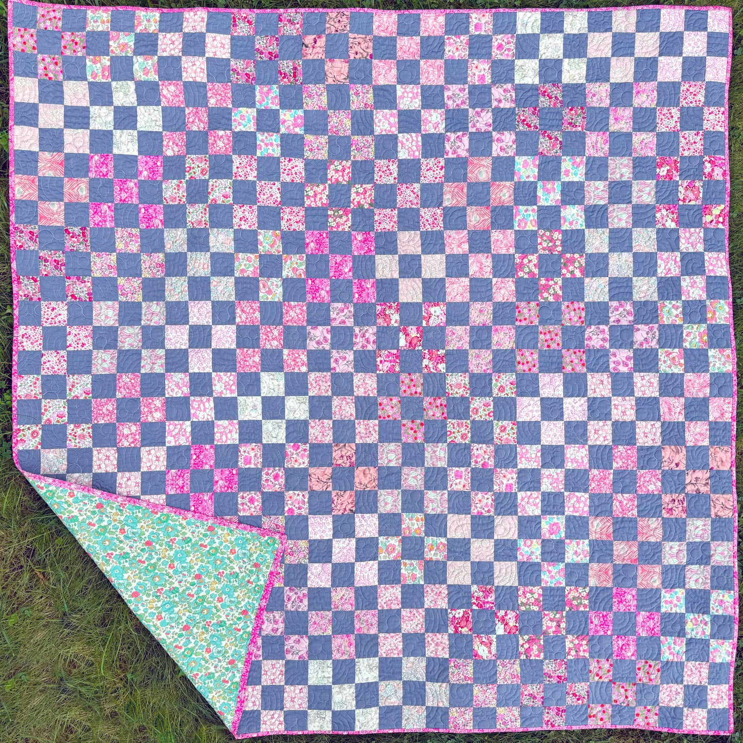 Liberty Nine-Patch Quilt Pattern Download