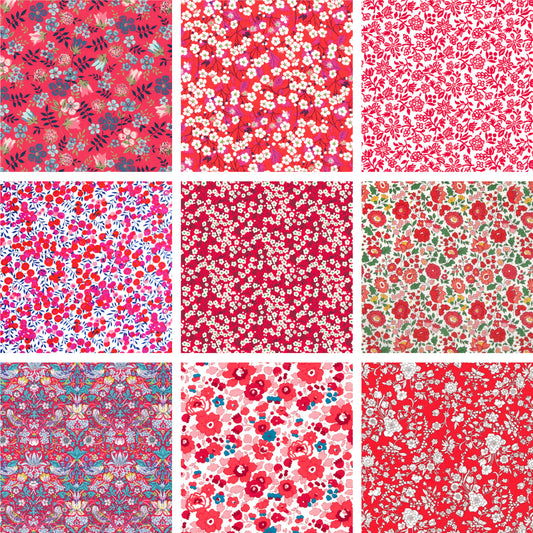 Red Charm Squares