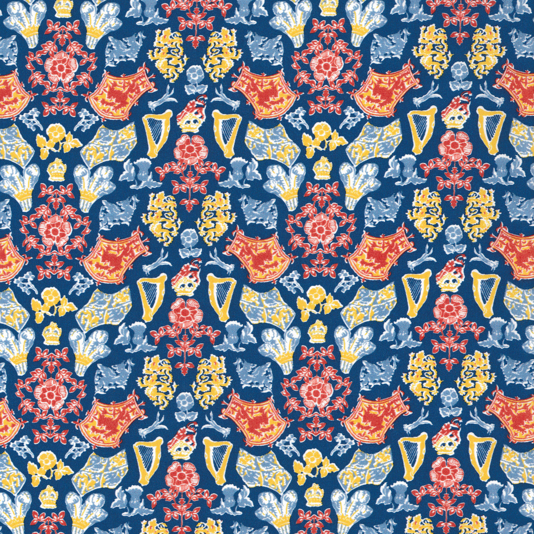 Organic Royal Fanfare (A), 3 yards 18" REMNANT #1406