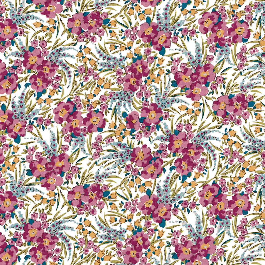 Swirling Petals (B), 3 yards 8" REMNANT #2961
