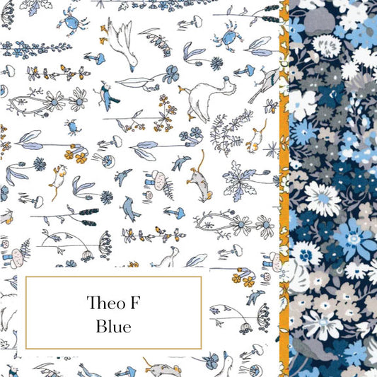Luna Pillowcase - Theo F Blue