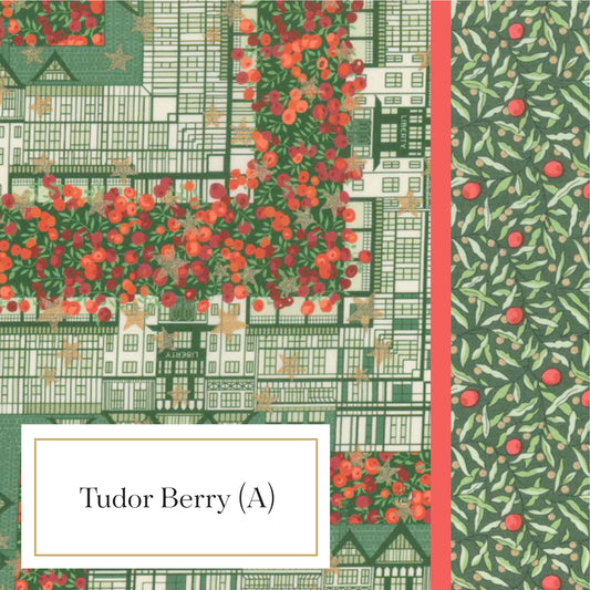 Luna Pillowcase - Tudor Berry (A)