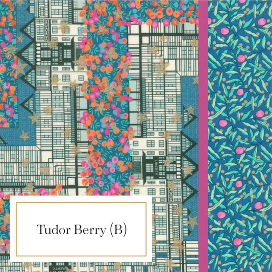 Luna Pillowcase - Tudor Berry (B)