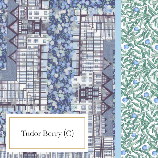Luna Pillowcase - Tudor Berry (C)