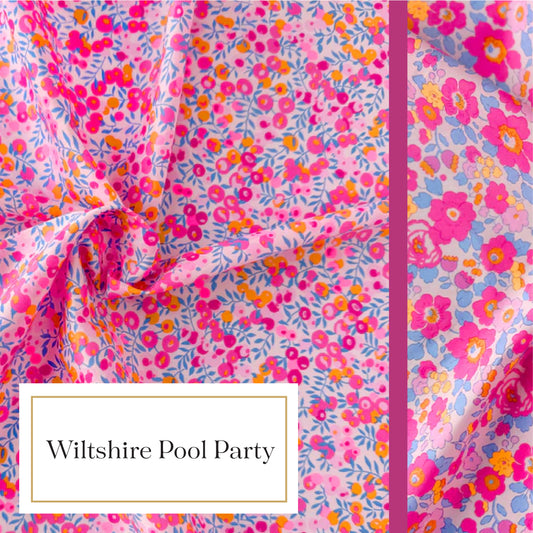 Luna Pillowcase - Wiltshire Pool Party