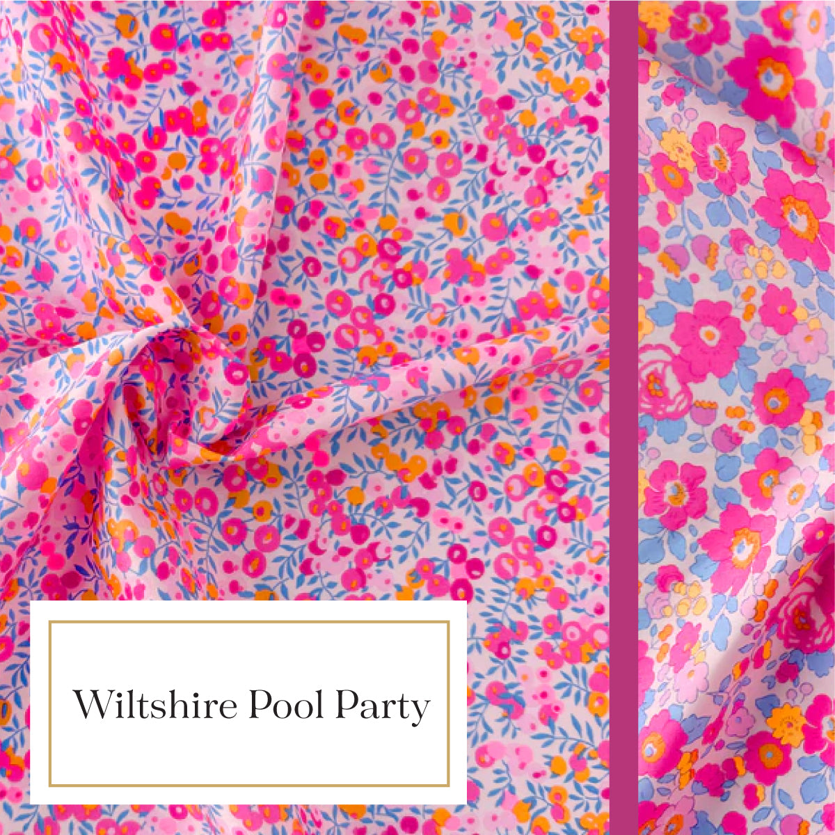 Luna Pillowcase - Wiltshire Pool Party