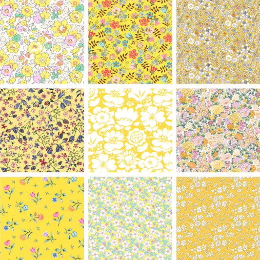 Yellow Charm Squares