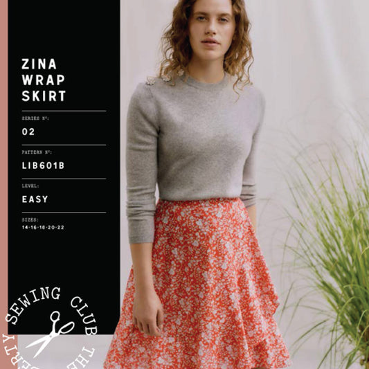Zina Wrap Skirt Pattern