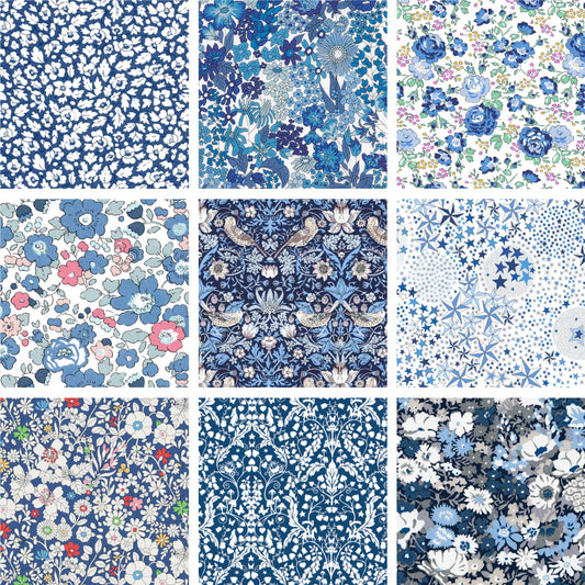 Blue Charm Squares