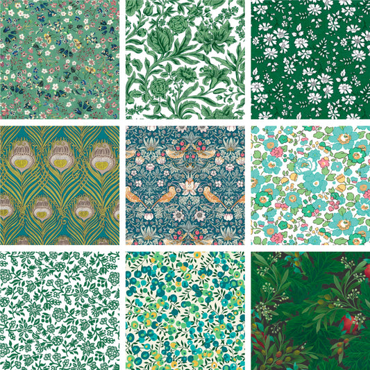 Green Charm Squares