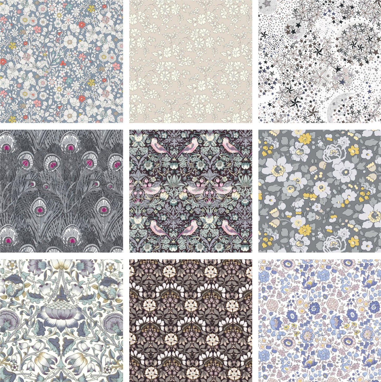 Grey Charm Squares