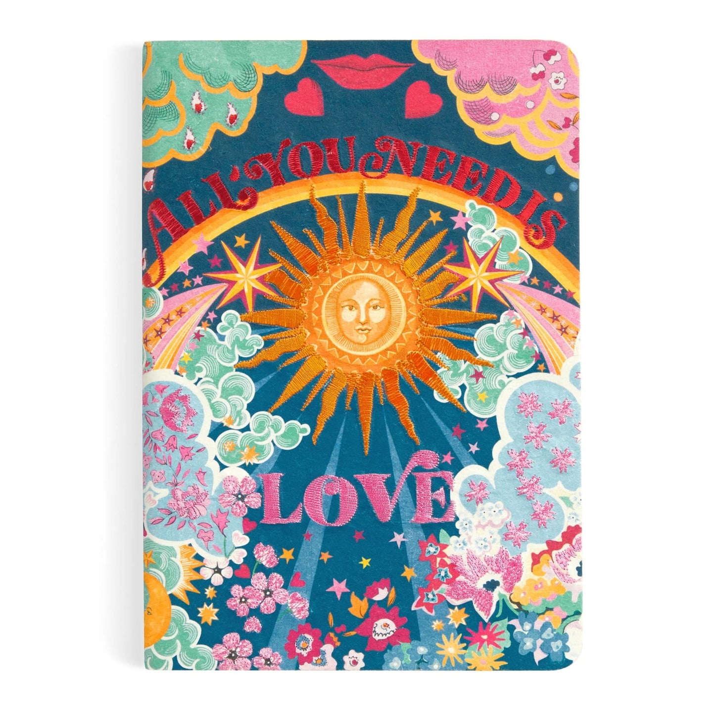 Love Embroidered Journal