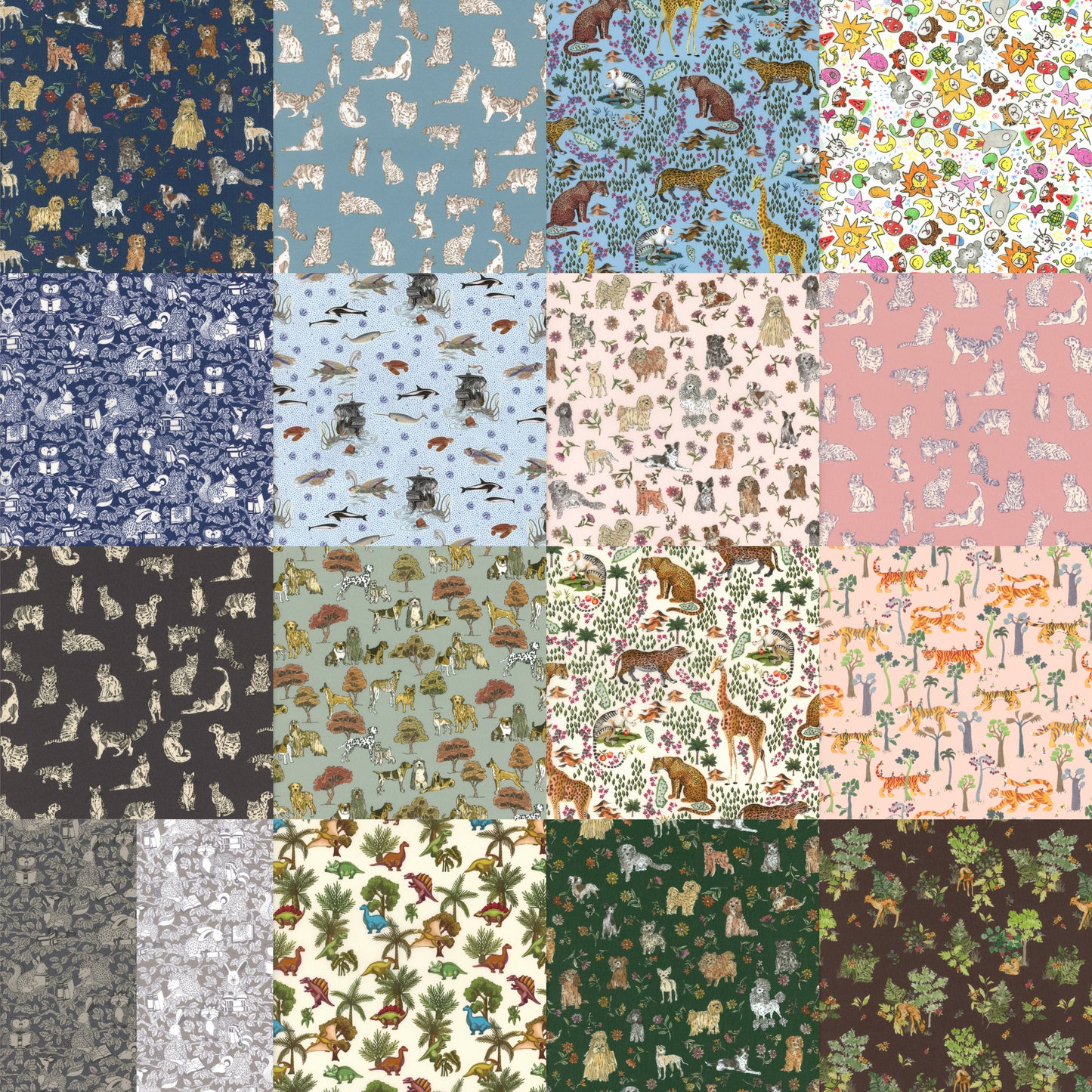 Liberty Animals Fat Quarter Bundle
