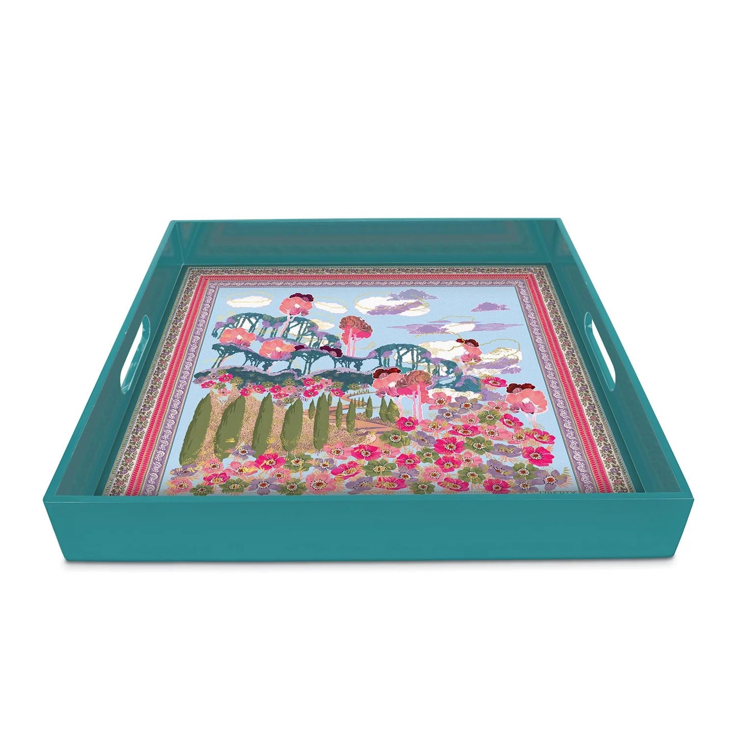 Bianca Square Lacquer Tray