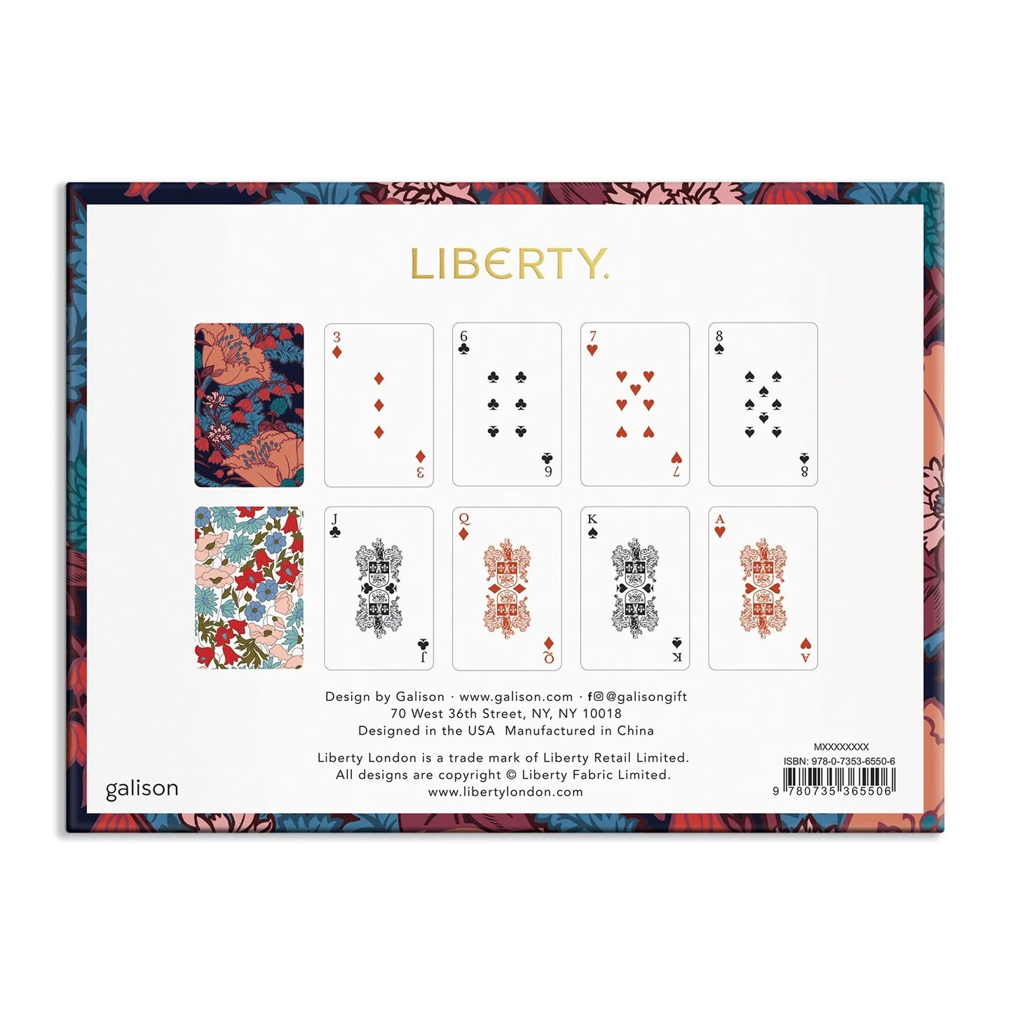 Floral Playing Card Set