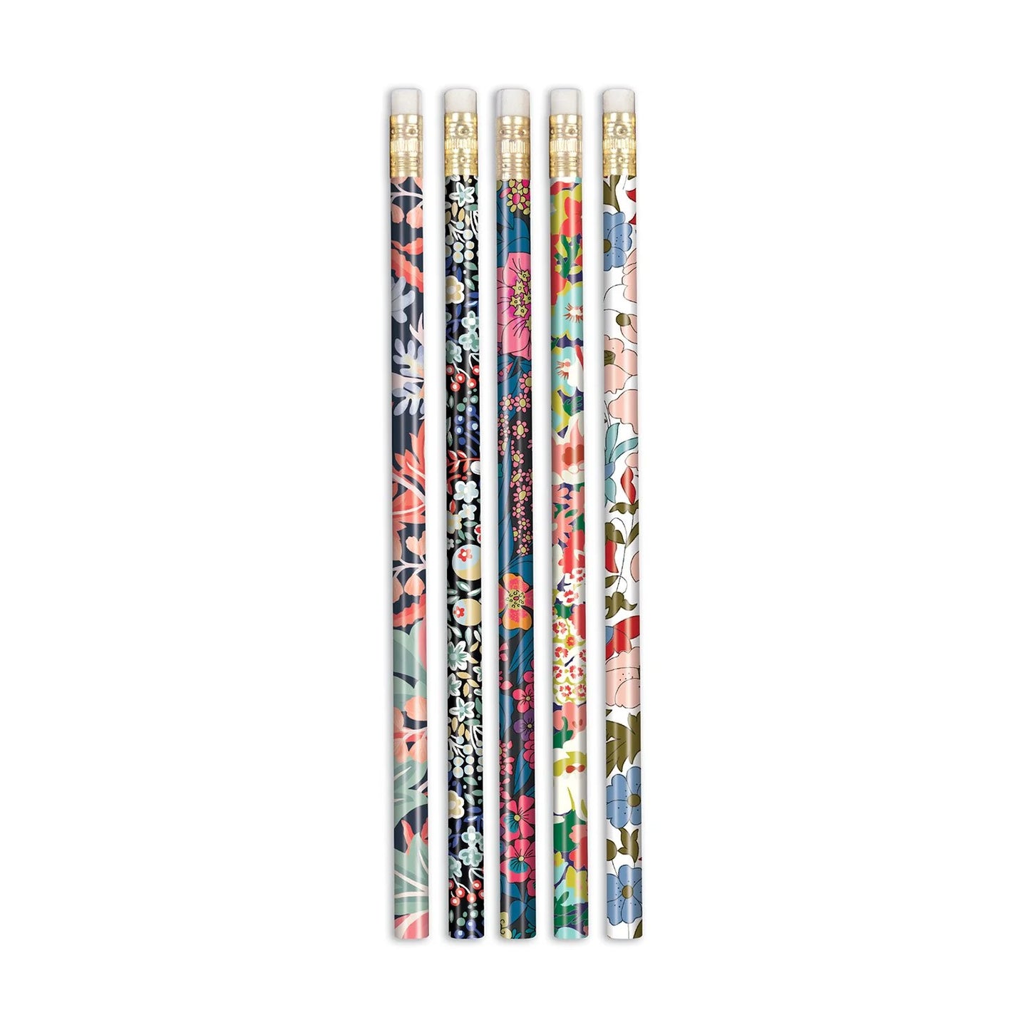 Floral Pencil Set
