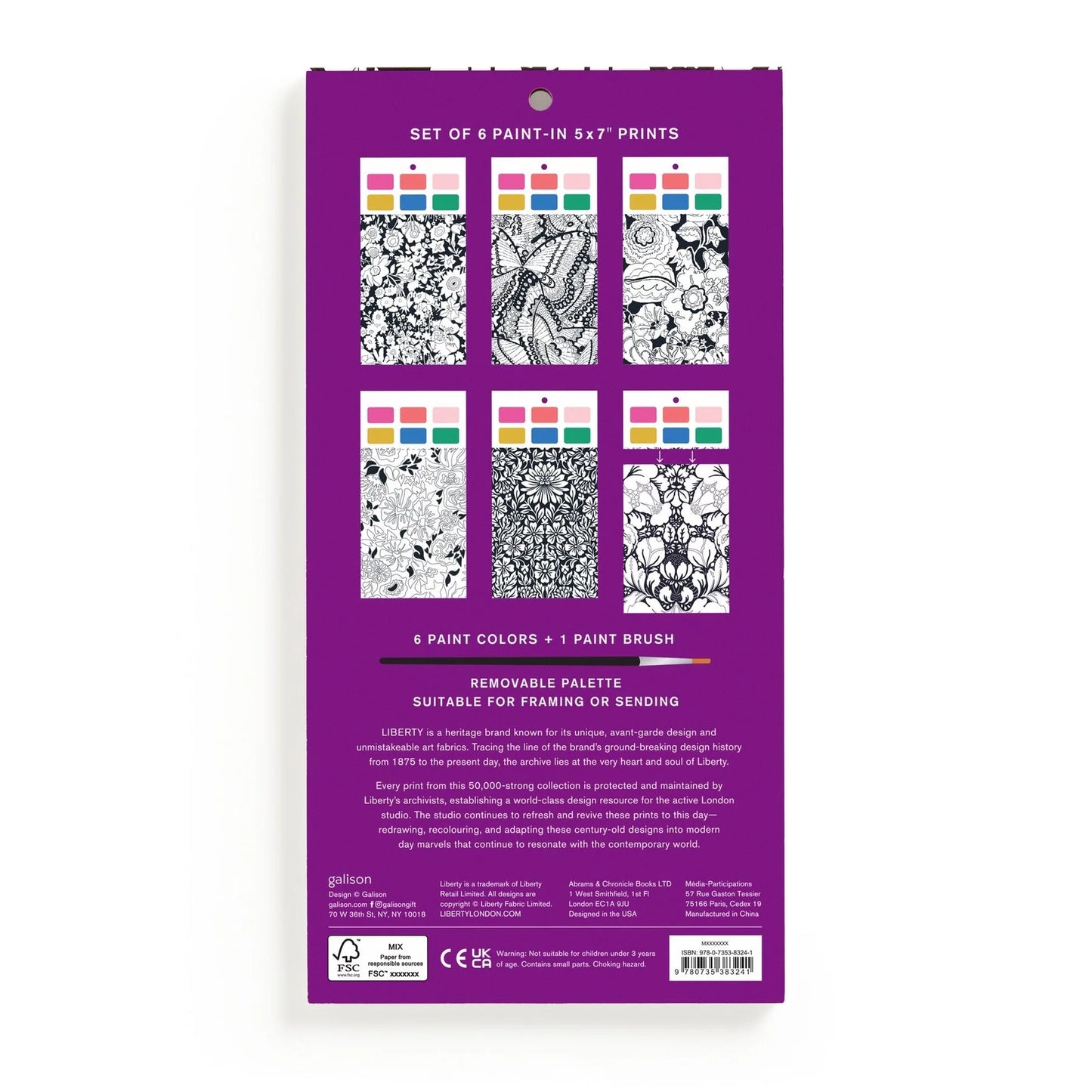 Liberty Paint in Print Set