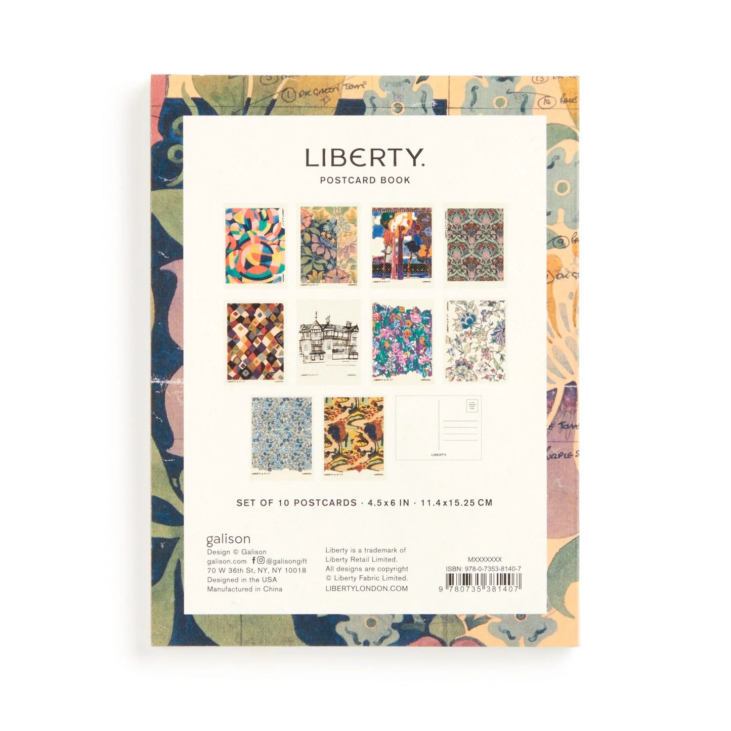 Postcard Book