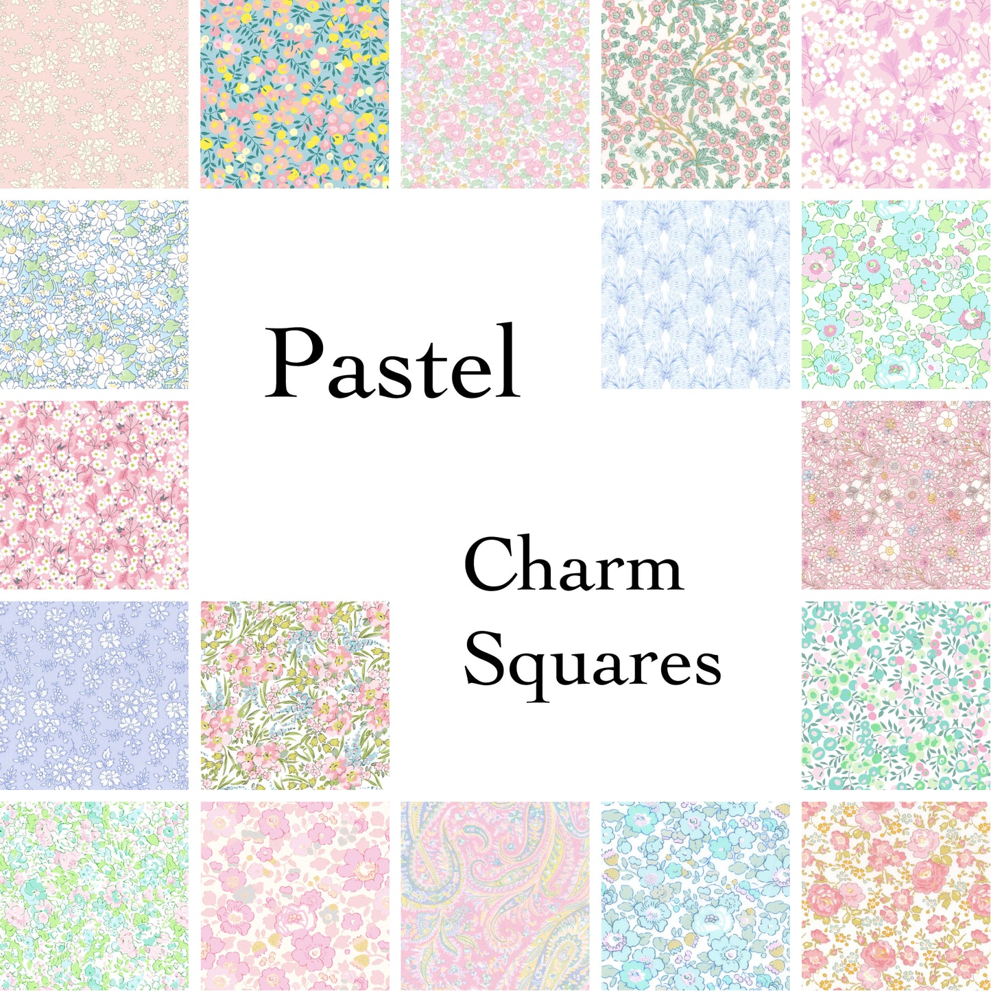 Pastel Charm Squares
