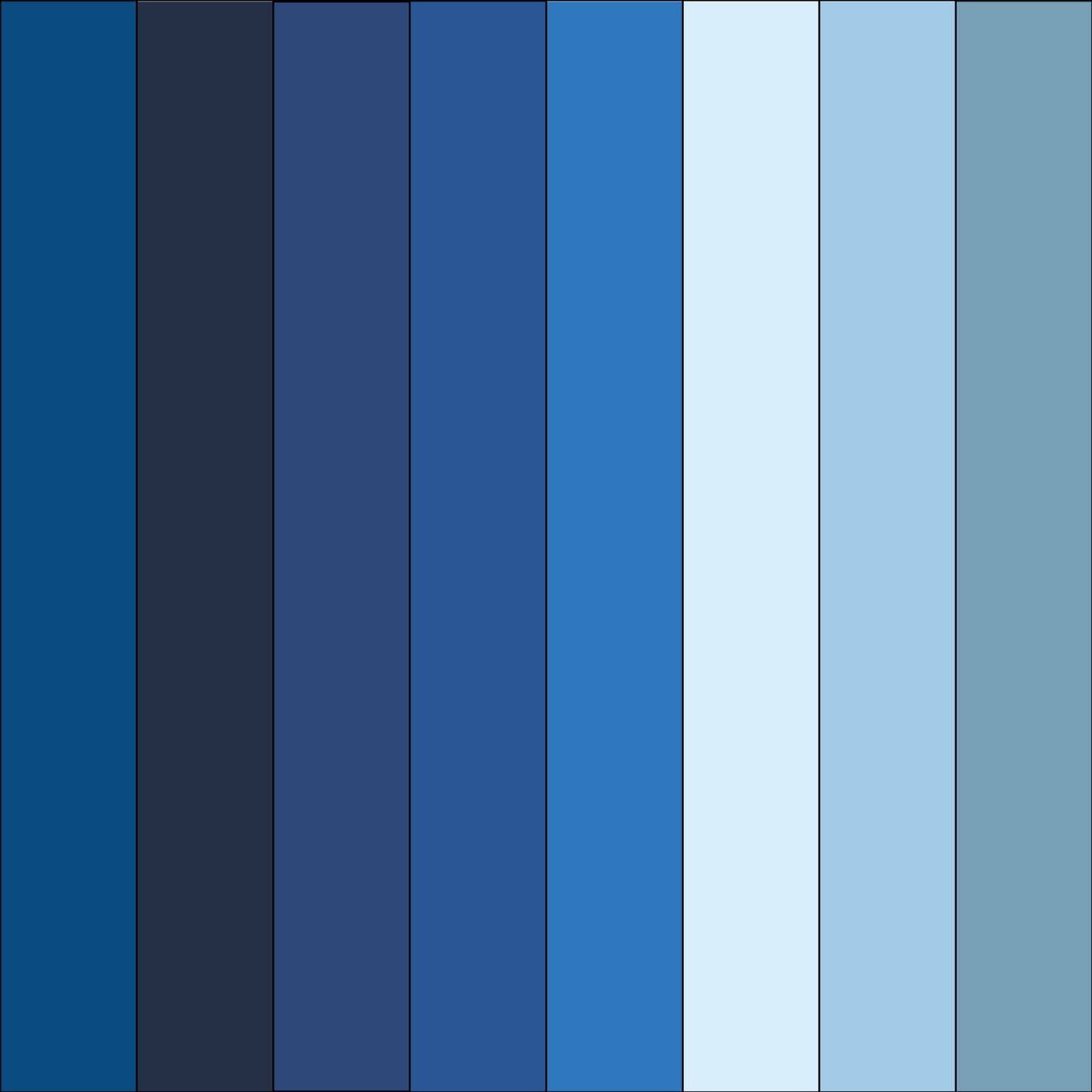 Blue Solid Bundle