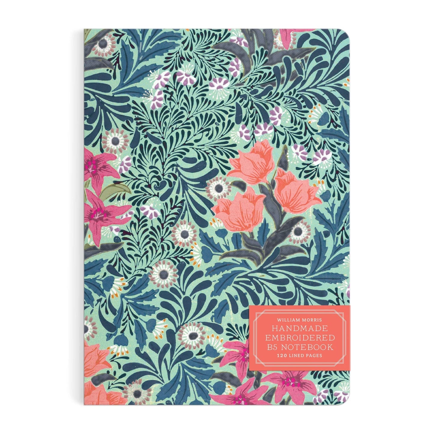 William Morris Bower Embroidered B5 Journal