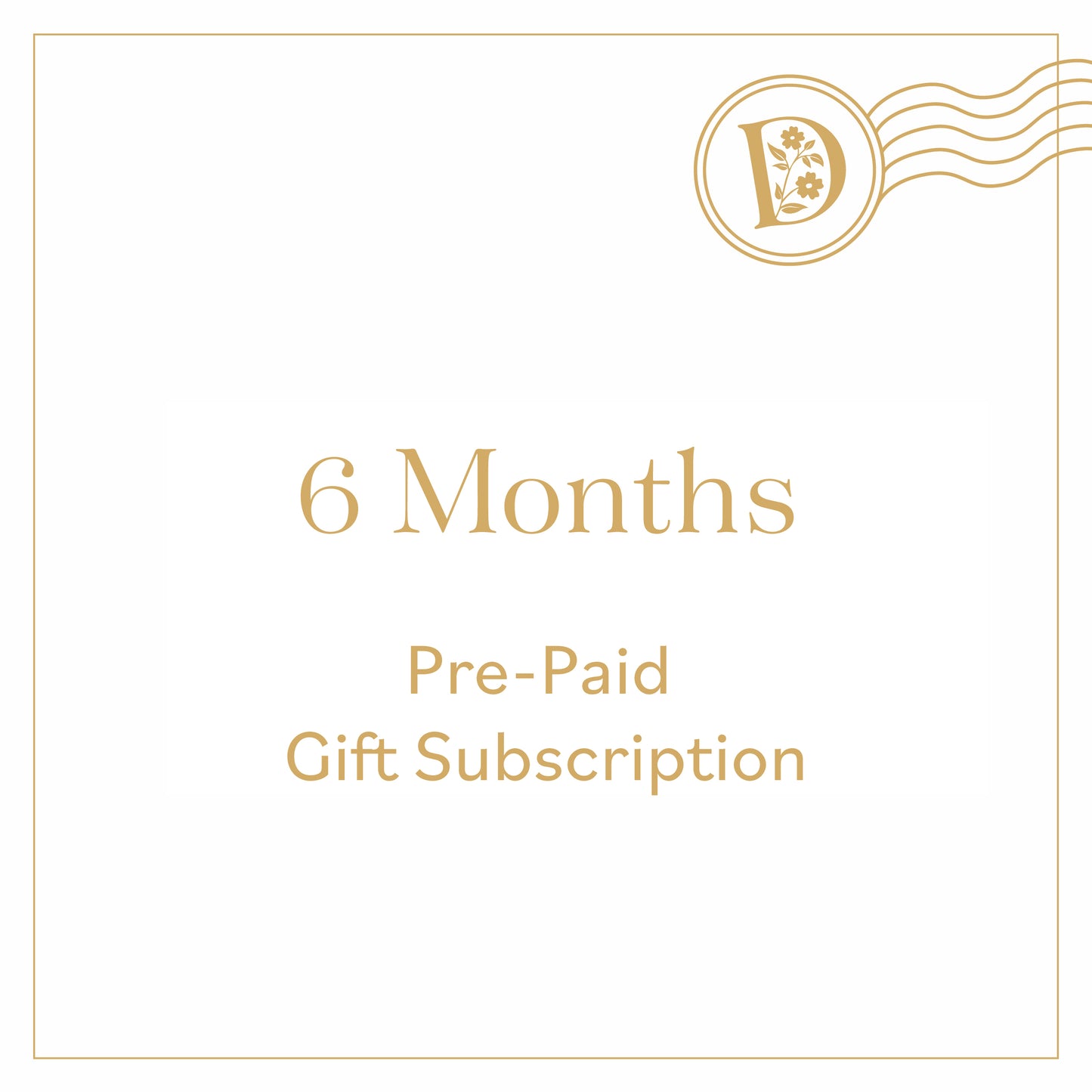 Domestic (USA) Liberty Post Gift: 6 Months