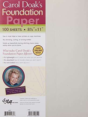 Carol Doak Foundation Paper